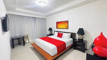 1 bedroom, in-room safe, iron/ironing board, internet