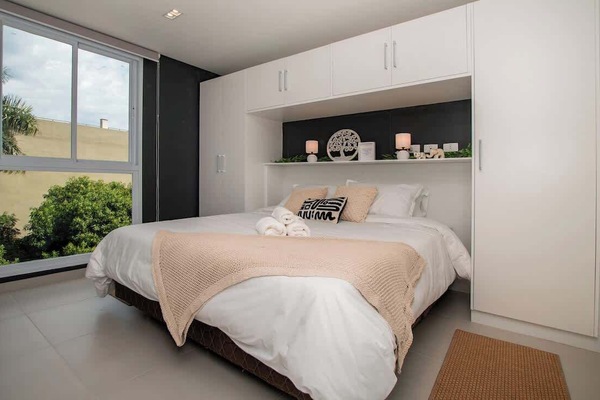 Main bedroom with window view