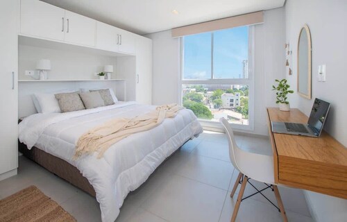 Stylish 2BR | Prime Location | Balcony, Gym & Pool