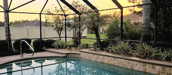 Modern Home, Private Pool, Dog Friendly – Minutes from Golf, Beach & Speedway