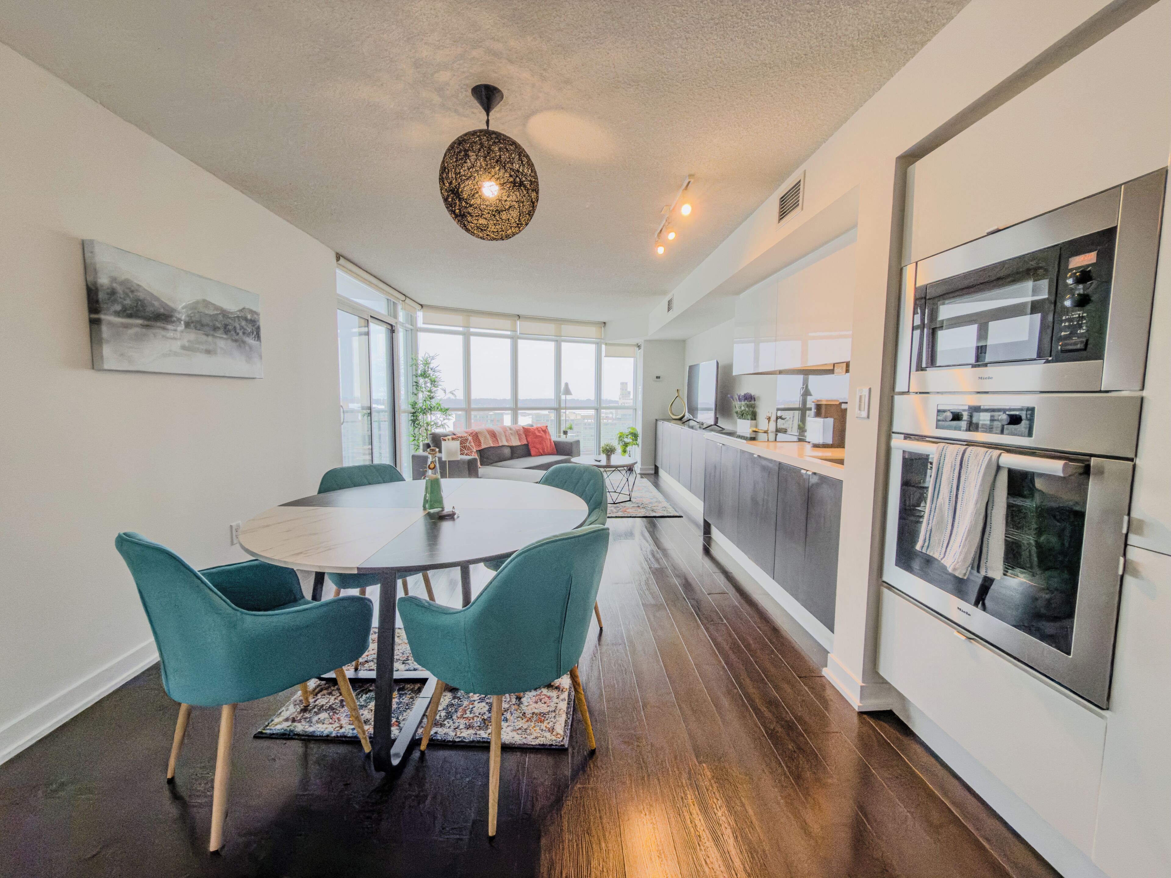Superior Suite, 2 Bedrooms, 2 Bathrooms, Lake View | Living area | 50-inch Smart TV with digital channels, Netflix, Hulu