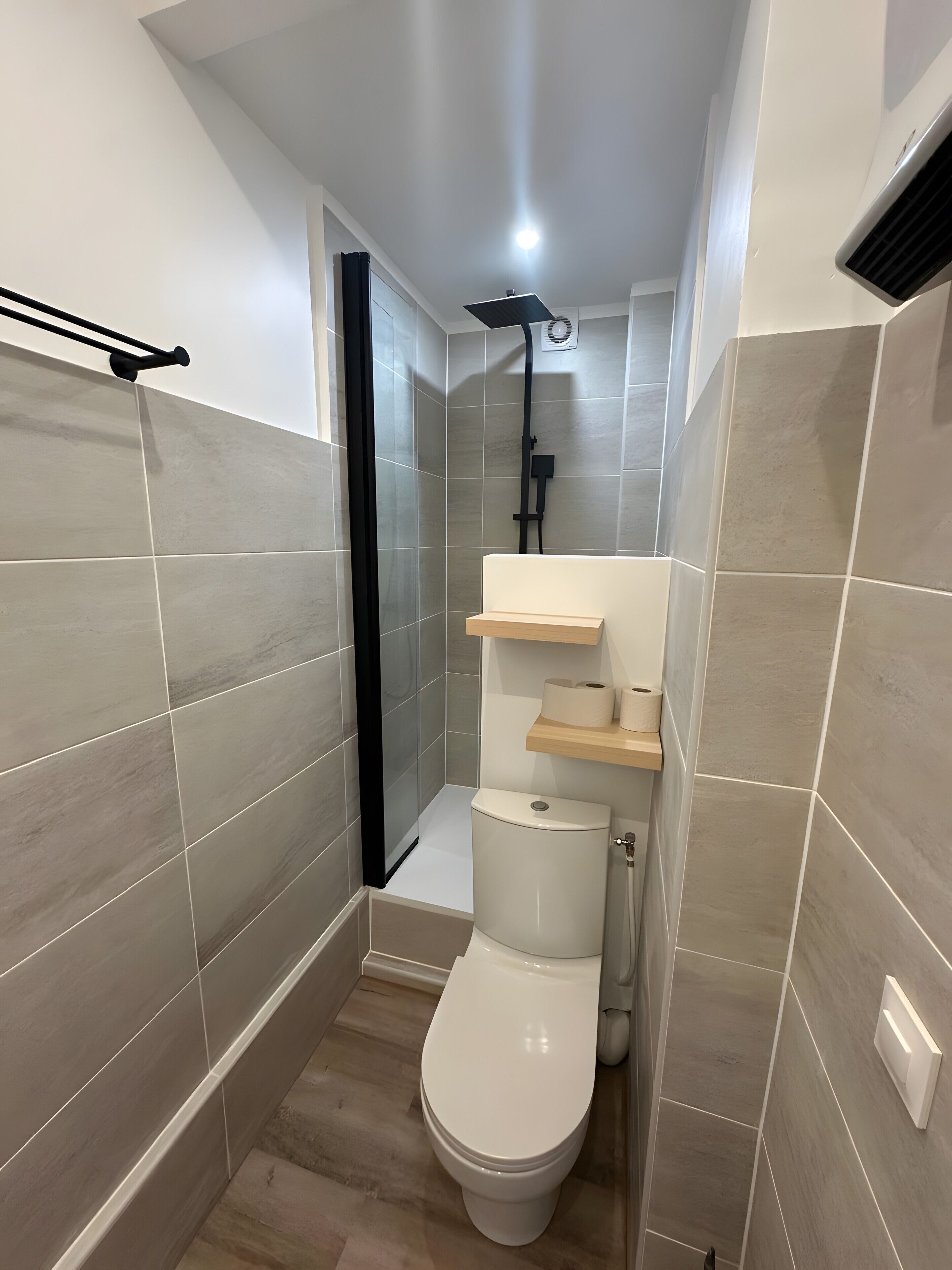 Dusche, Handtücher