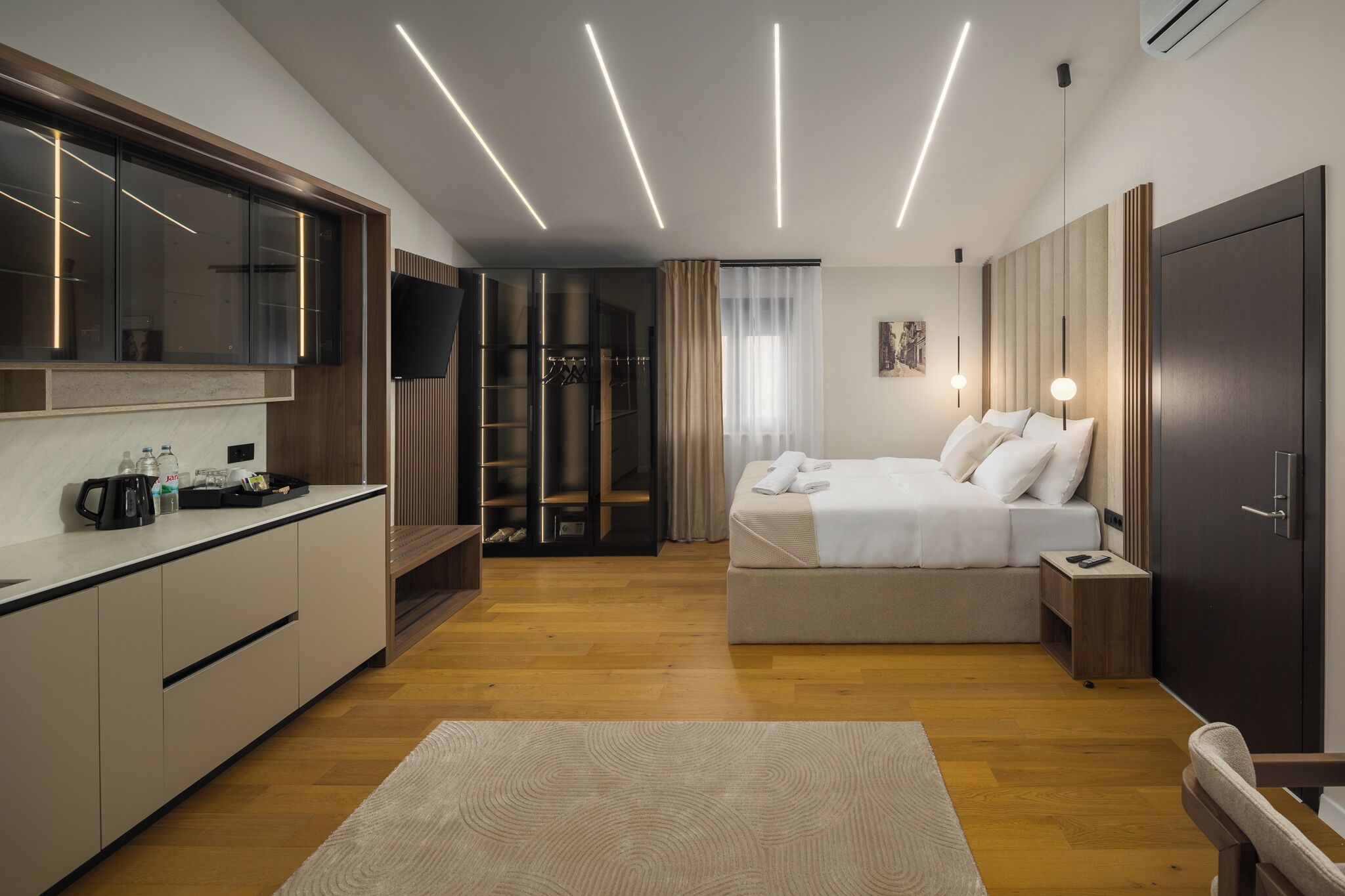 Minibar, sistema de insonorización, cunas gratuitas y wifi gratis 