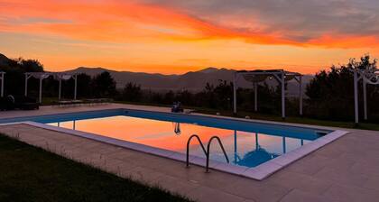 The Masseria Tidei vacation home in the Benevento countryside is an oasis of relaxation.