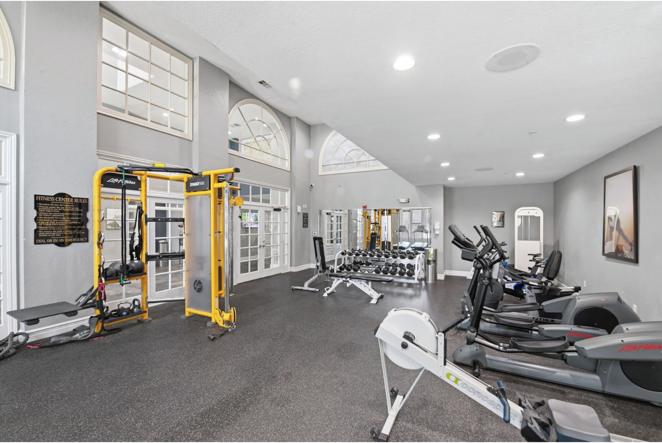 Fitnessbereich