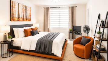 3 bedrooms, iron/ironing board, WiFi, bed sheets