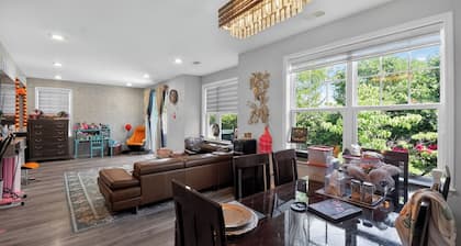 FIFA World Cup 2026 Stay Spacious 3BR/3BA Condo 5-Min Access to Train Station