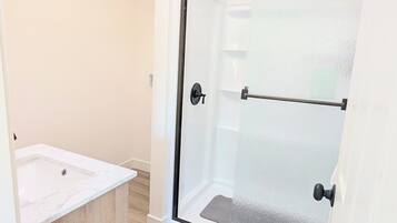 Towels, soap, toilet paper