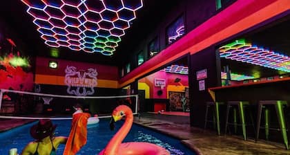 Wild Warehouse in the Cornfields w/ a Party Pool!