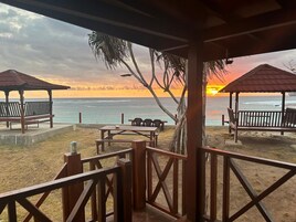 Vila, balkon, pemandangan laut | Teras/patio