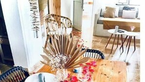 Dining - House for 6 people with a heated pool (Saint-Philippe)
