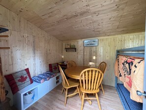 Dining - Beach, Please! Centrally located quiet Cottage, 90 seconds from the Sand! (Sauble Beach)
