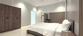 "2-Bedroom Condo in Serene Madinah with Historical Palace & Valley Views"