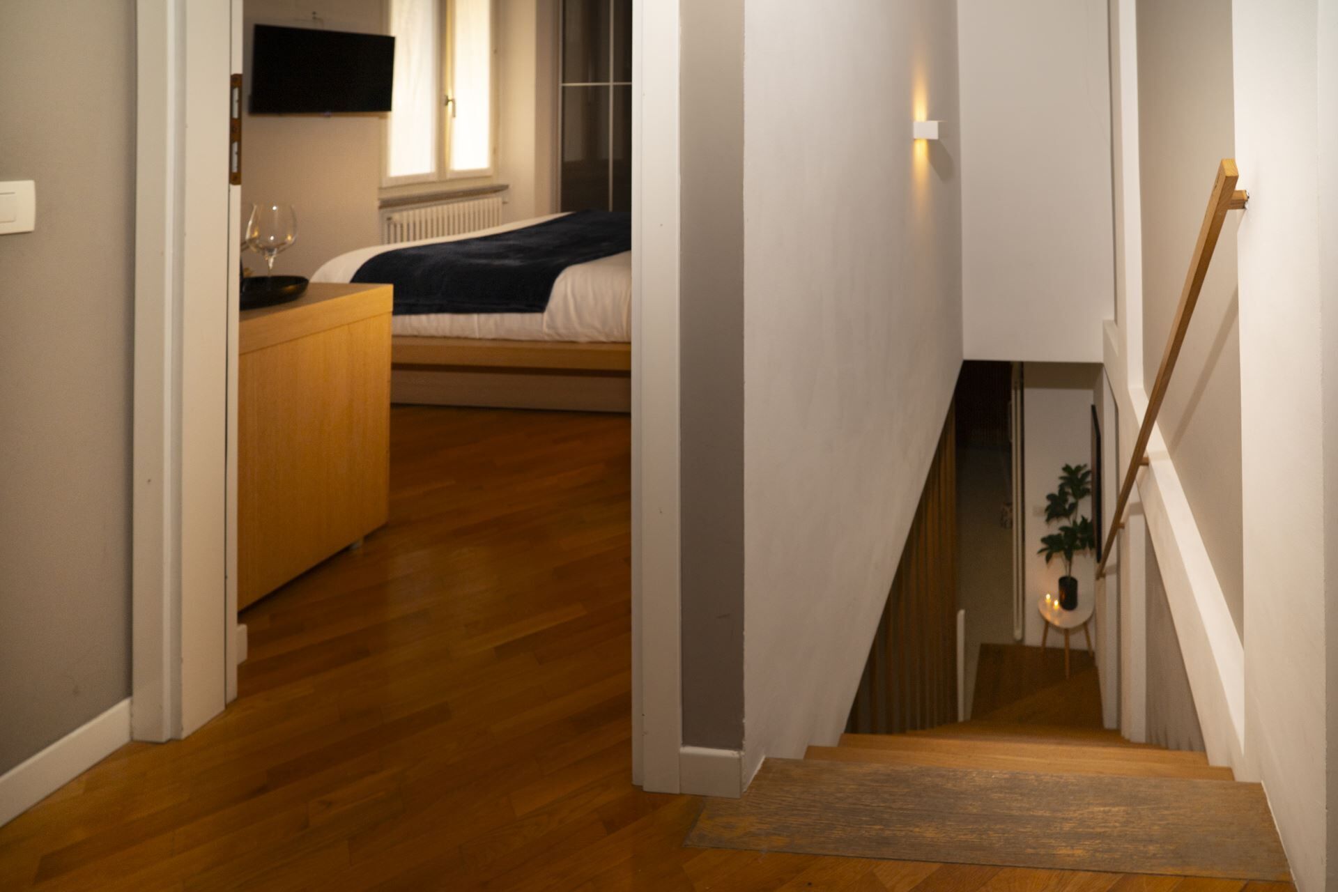 Een strijkplank/strijkijzer, wifi