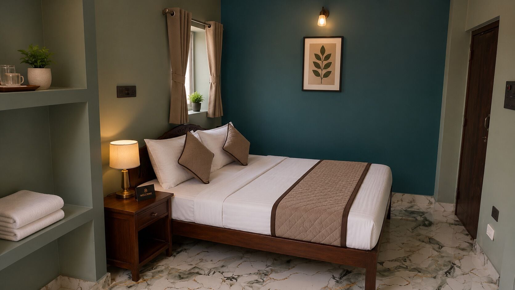 4 bedrooms, free WiFi, bed sheets