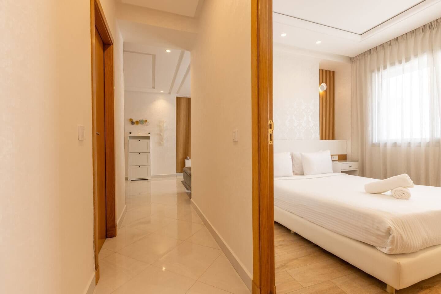 2 bedrooms, iron/ironing board, WiFi (free), bed sheets