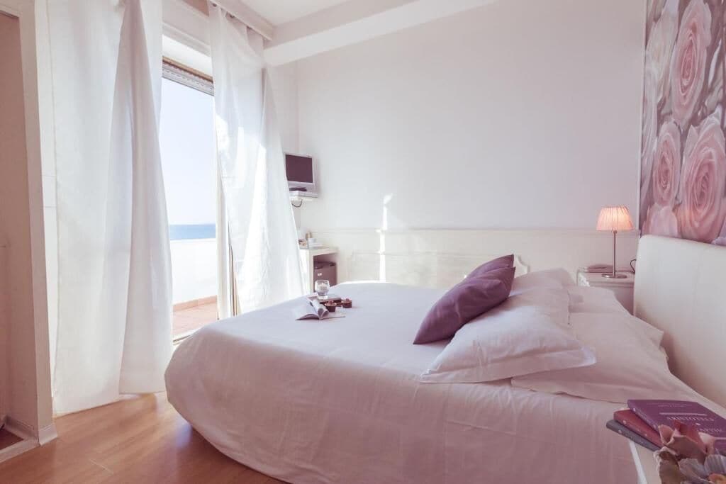 Deluxe-Doppelzimmer, Meerblick | Kostenloses WLAN
