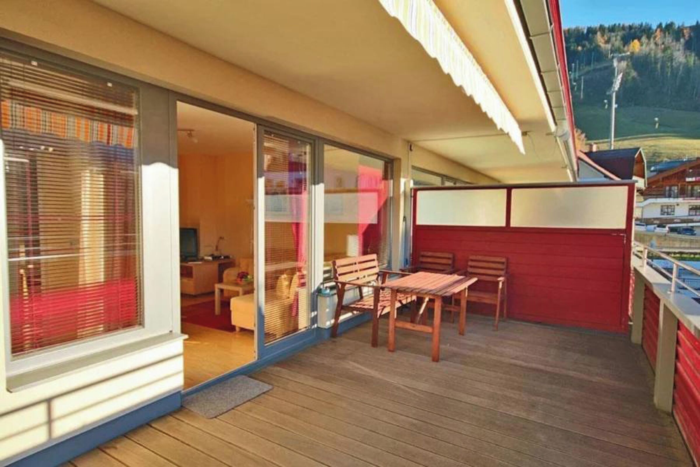 Balcony with a view of Schladming