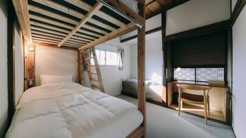 Basic Shared Dormitory | Blackout drapes, iron/ironing board, free WiFi
