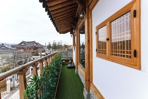Romantic Room, Park View | Teres/patio