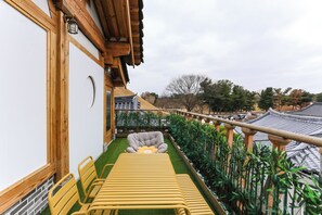 로맨틱룸, 공원 전망 | 테라스/파티오