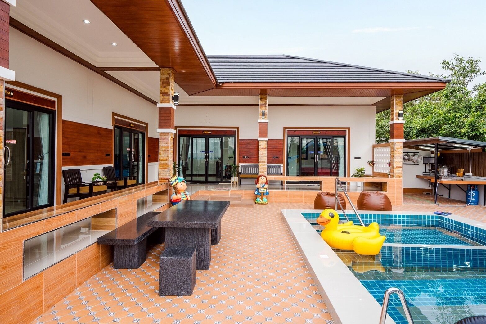Outdoor pool