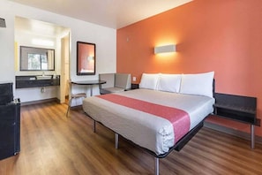 Room - King Bed|Mobil|Nsmk|Micfridg (Fresno)