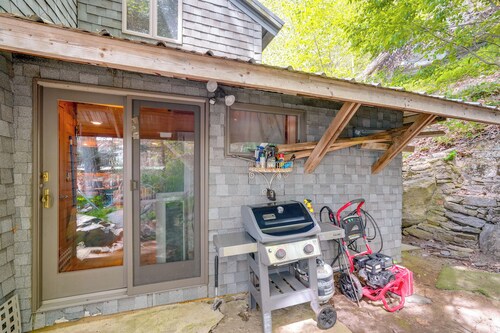 Lakeside Berkshires Cabin w/ Private Dock & Views