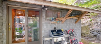 Lakeside Berkshires Cabin w/ Private Dock & Views