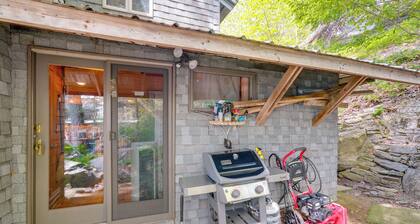 Lakeside Berkshires Cabin w/ Private Dock & Views