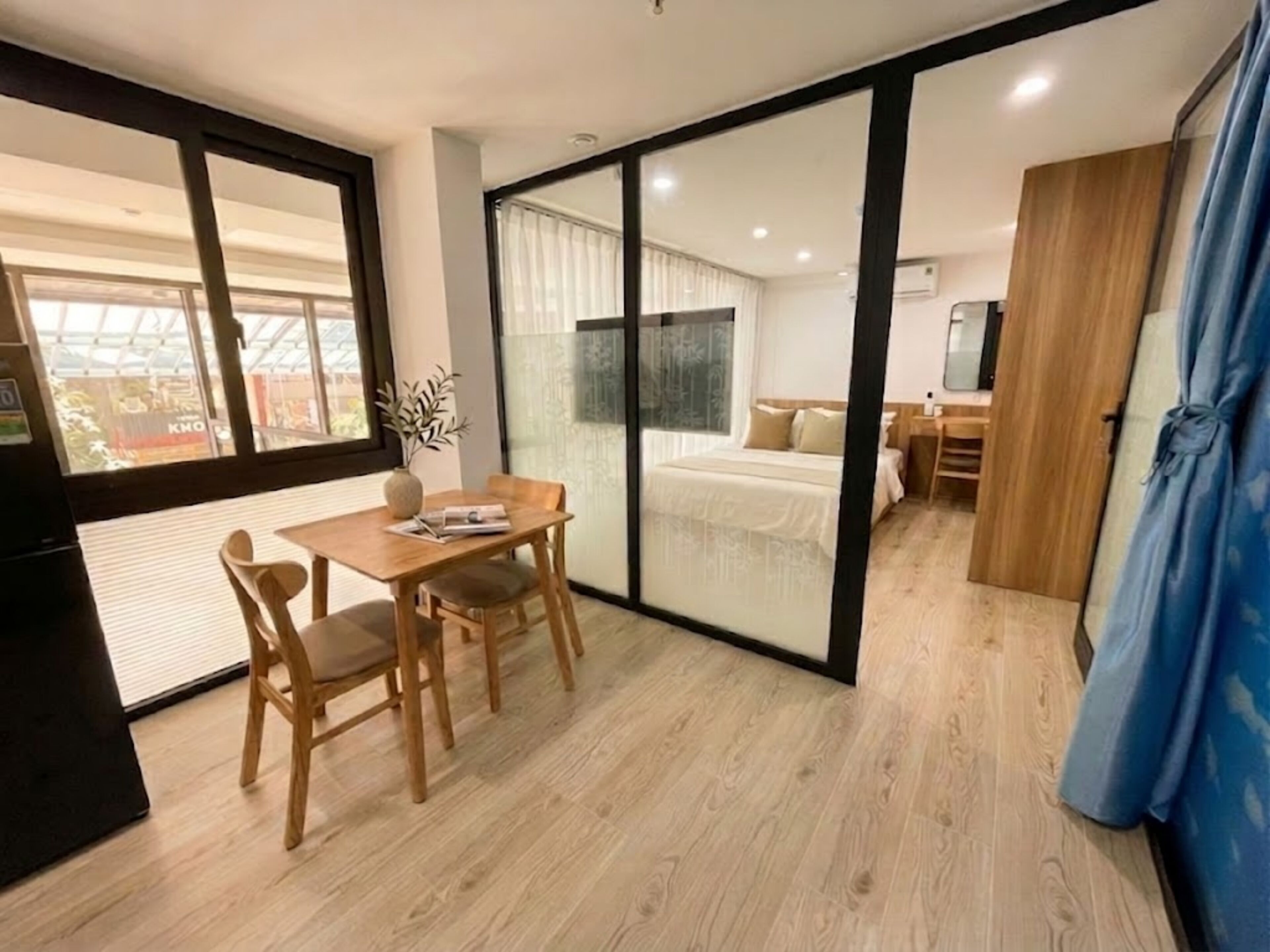 Appartement, 1 chambre, cuisine | Minibar, bureau, espace de travail pour ordinateur portable
