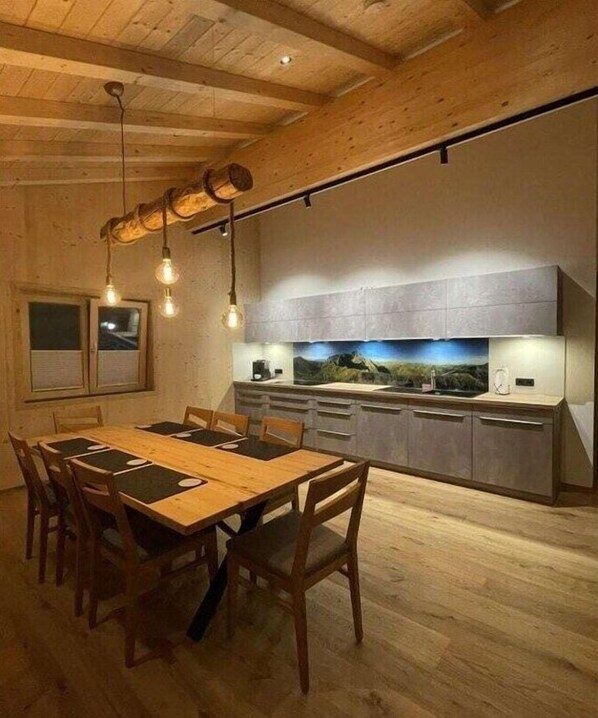Dining - Holiday apartment in Hirschegg with balcony (Hirschegg)