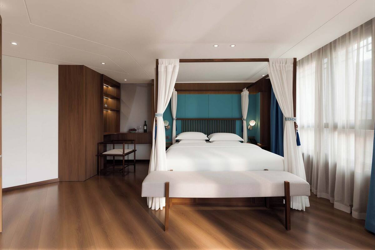 Ropa de cama de alta calidad, minibar y escritorio 
