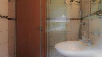 Shower, hair dryer