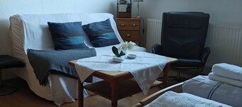 Cozy apartment for couples or small families with roof terrace and balcony