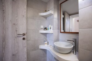 Apartment, Meerblick | Badezimmer