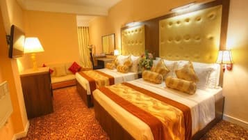 Deluxe Double Room, Balcony, City View | Laptop workspace, free WiFi