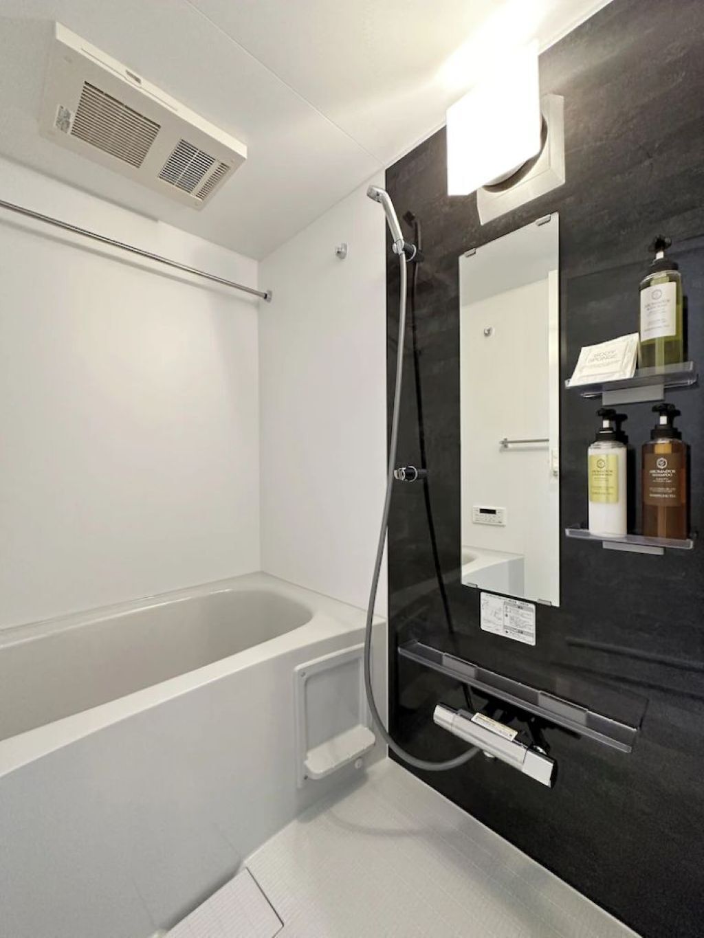 Bathroom | Separate tub and shower, hair dryer, towels, soap