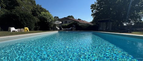 Seasonal outdoor pool