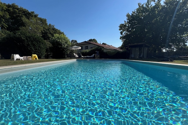 Seasonal outdoor pool
