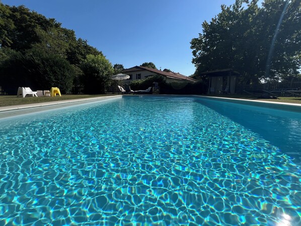 Seasonal outdoor pool