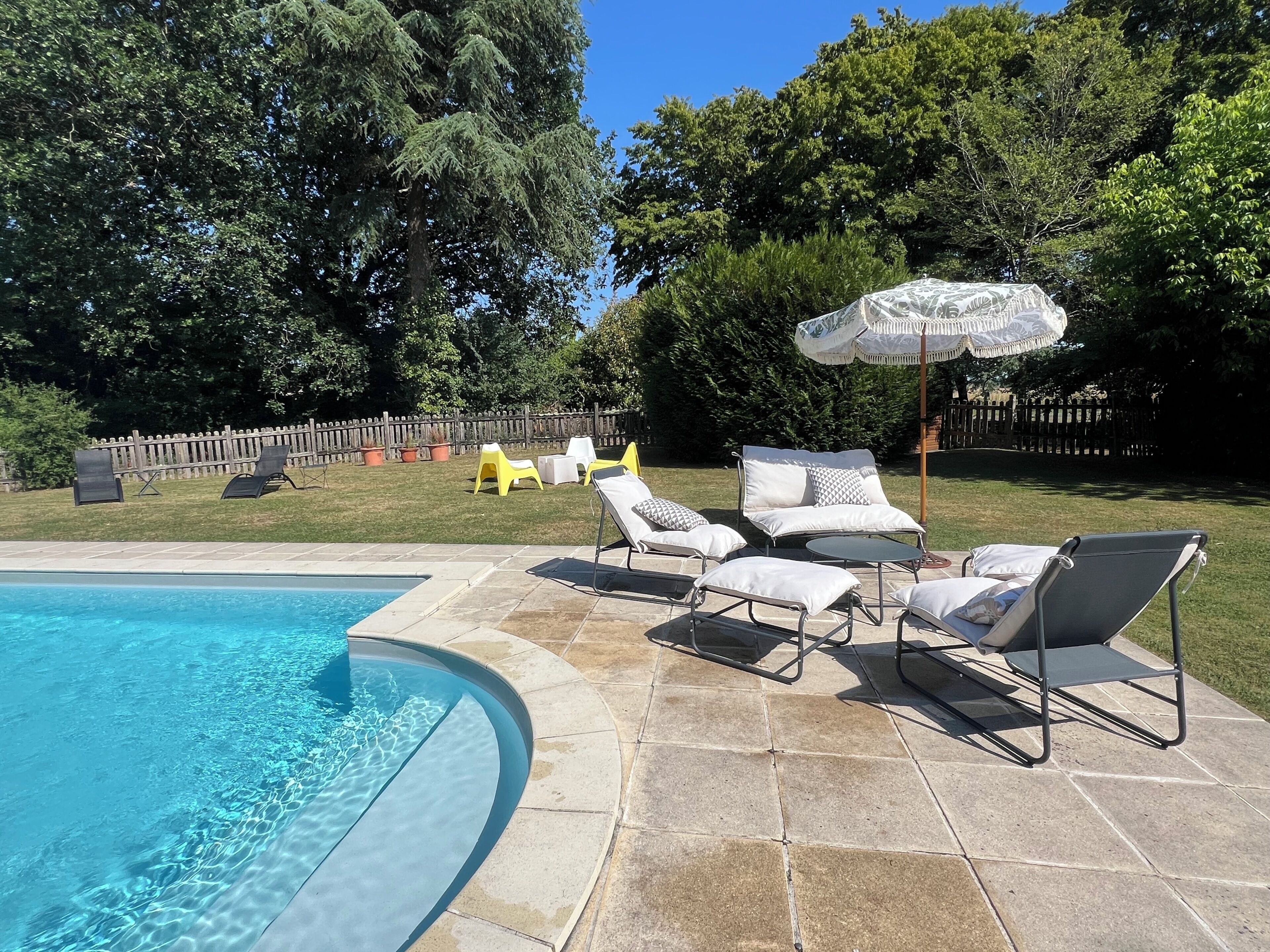 Seasonal outdoor pool