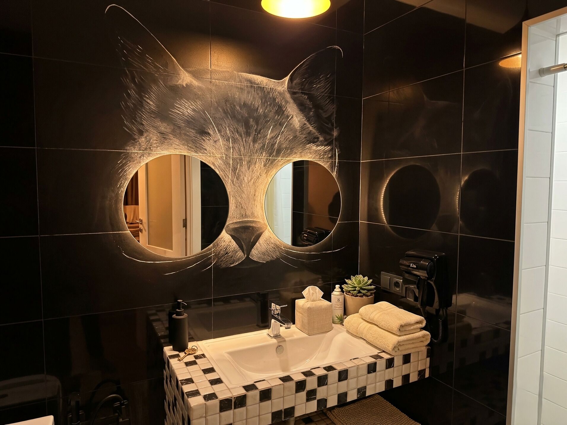 Comfort Apartment, River View | Bathroom | Shower, hair dryer, towels, soap