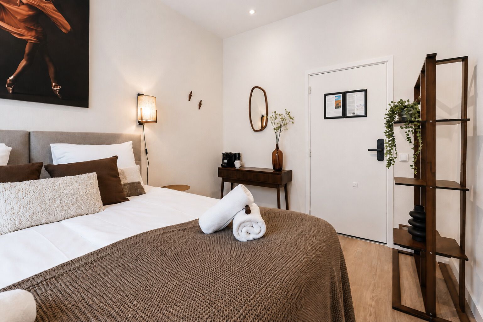 Wifi gratis y ropa de cama 