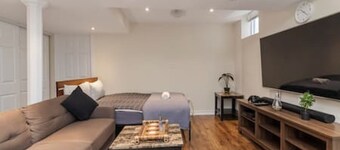 Lovely, Modern Studio Basement