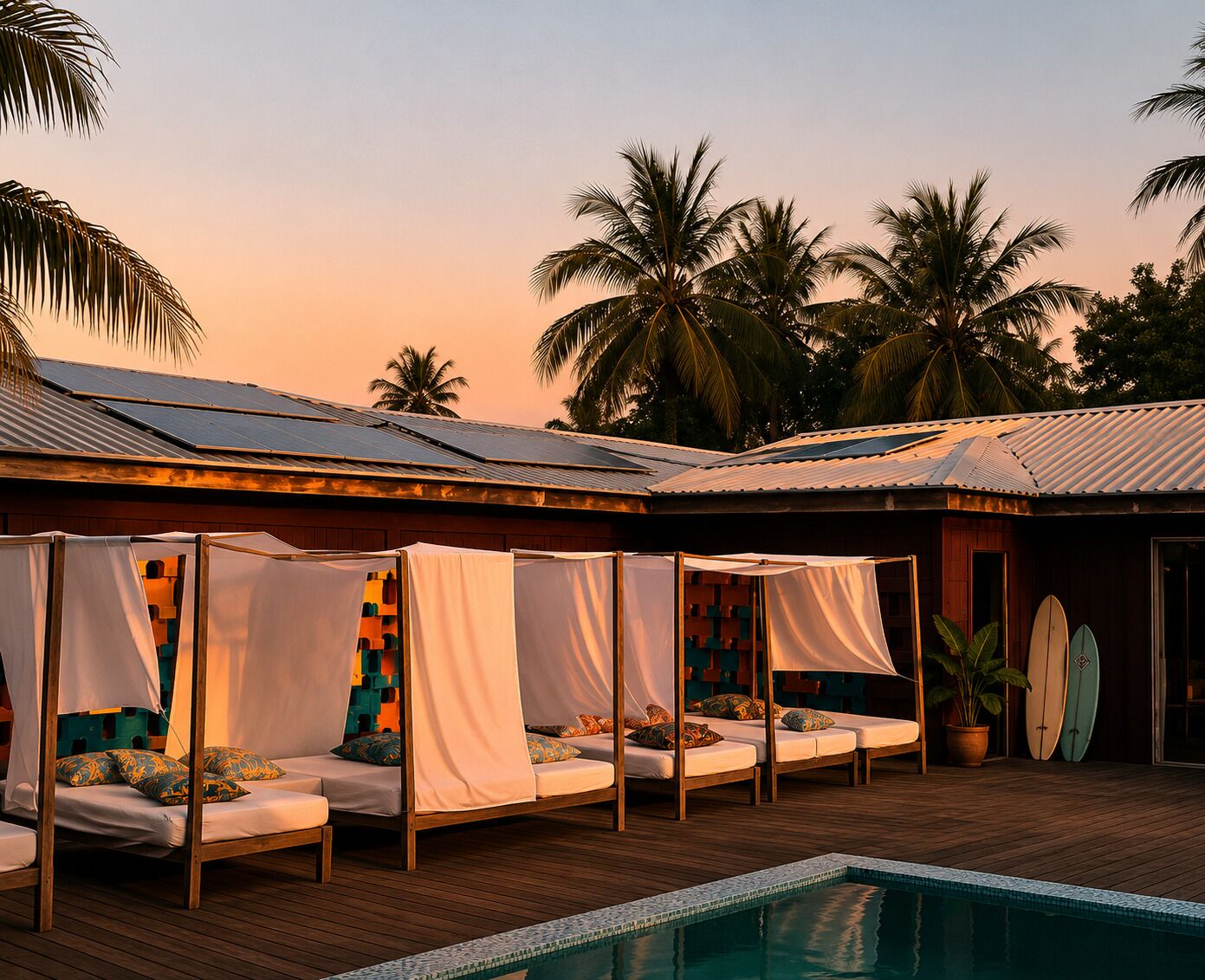 Outdoor pool