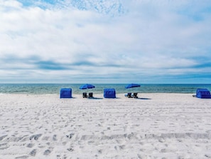 On the beach - Harbour Place #108 | Lux Gulfside Condo, Partial Gulf View + Amenities (Orange Beach)