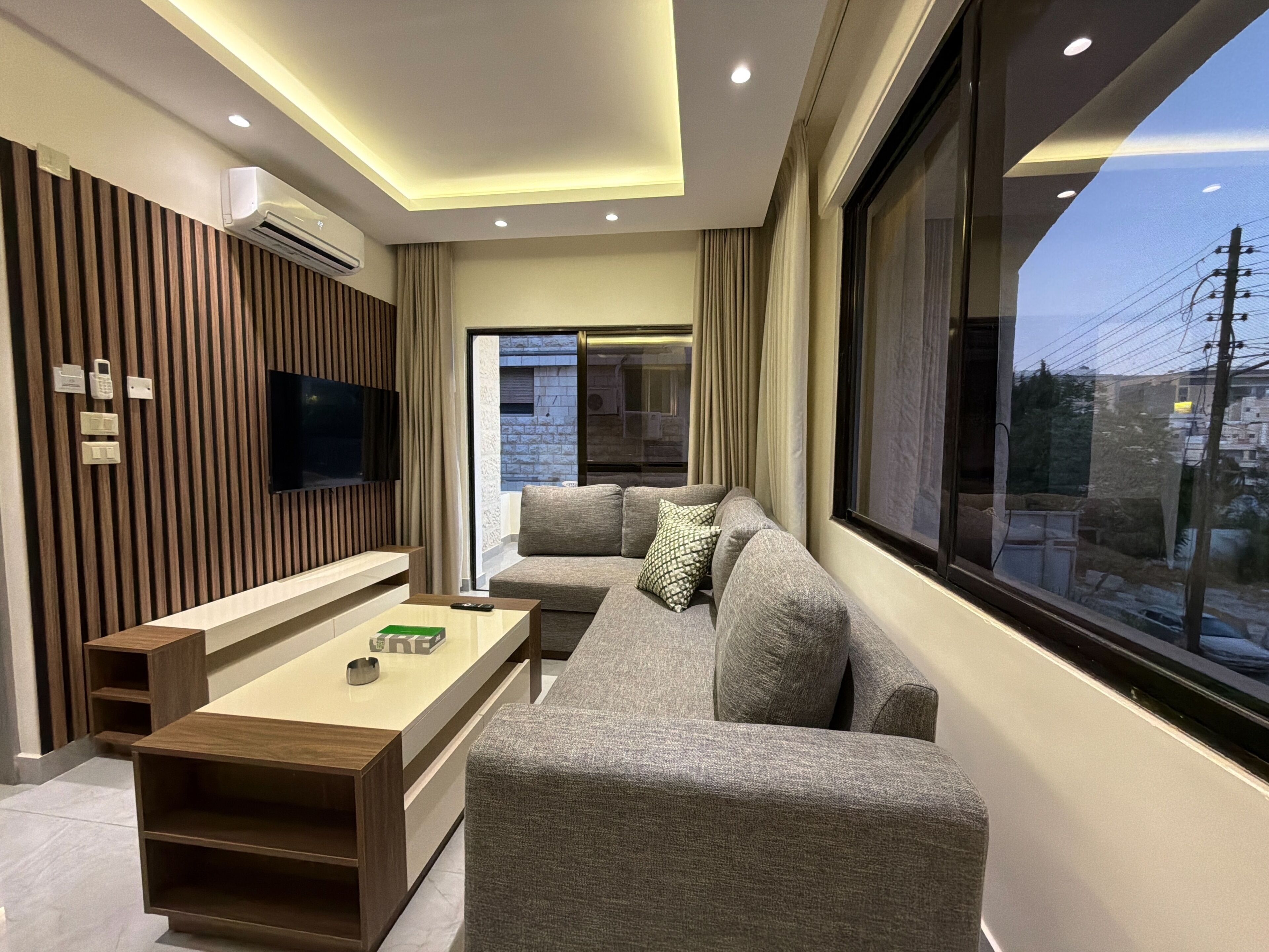Apartment, 1 Schlafzimmer, barrierefrei, Raucher | Wohnzimmer