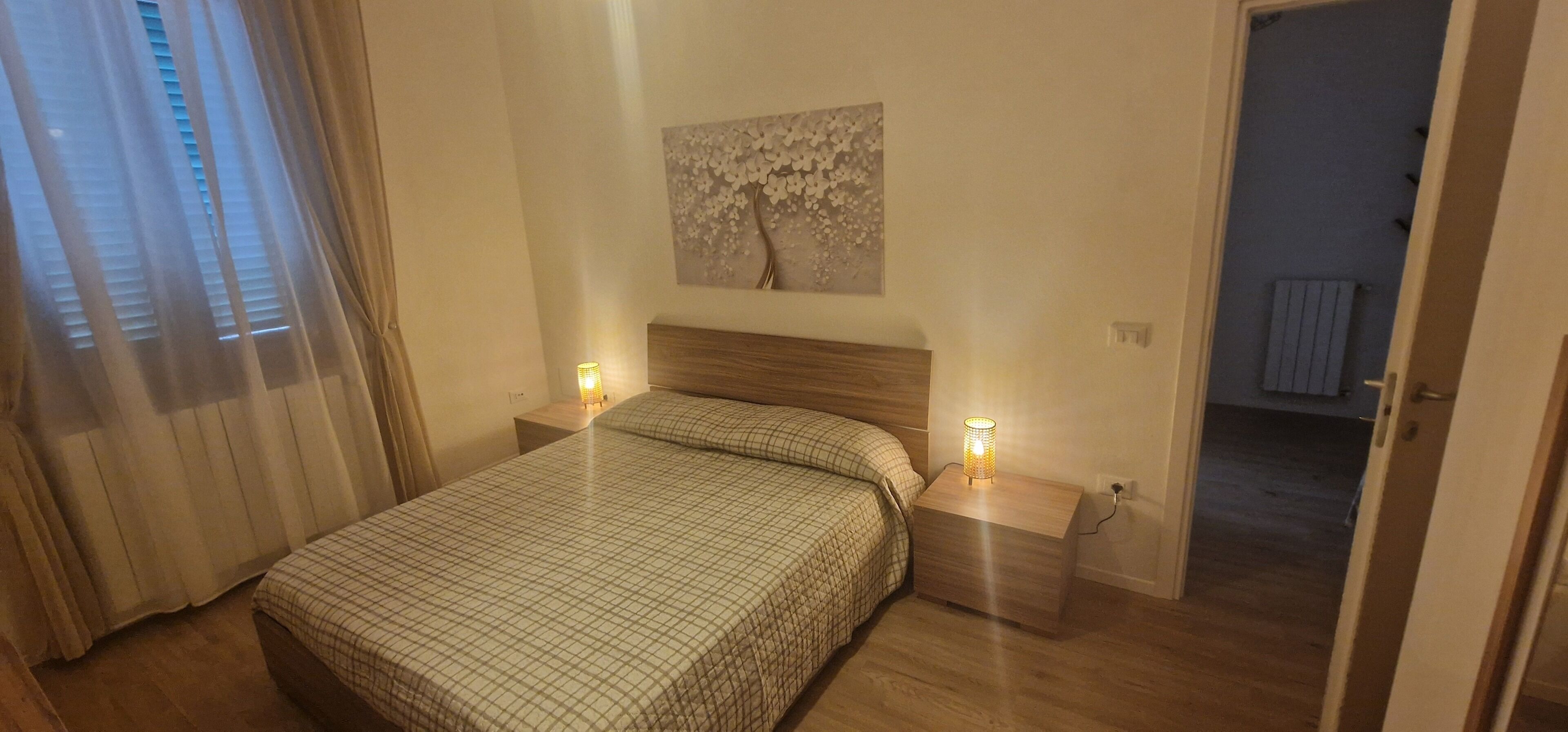 2 dormitorios, tabla de planchar con plancha, wifi y ropa de cama