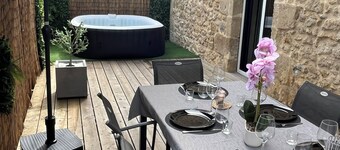 Elegant house 100m2, private jacuzzi & garden